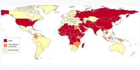 Visa à prévoir pour un tour du monde en voilier