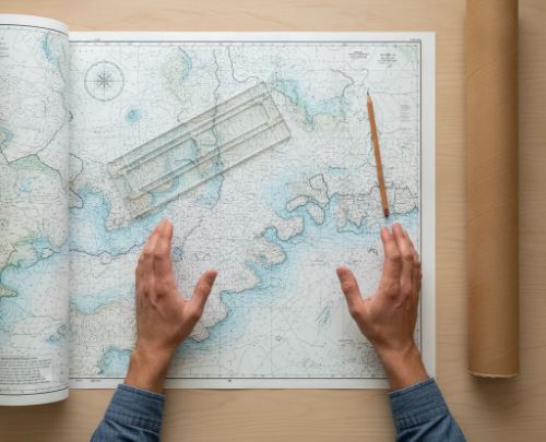 Etapes pour choisir sa carte marine