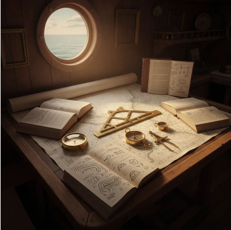 Documentation nécessaire pour lire une carte marine