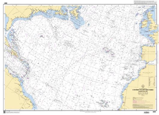 Quelles cartes marines papier pour une traversée transatlantique ?
