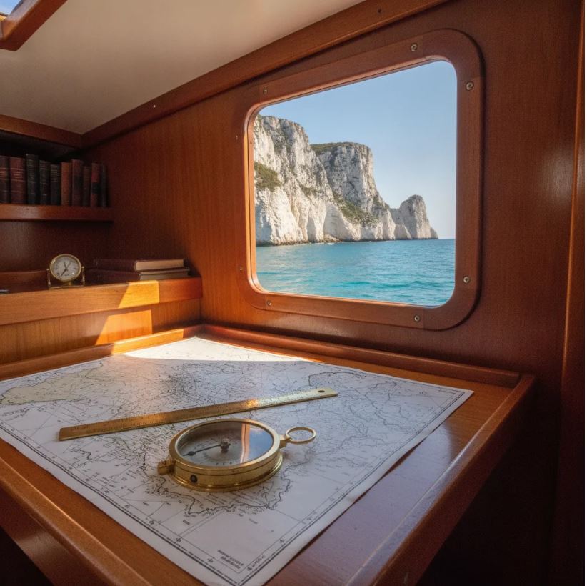 Cartes et documentations pour naviguer en croisière en Corse