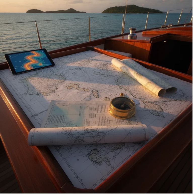 Carte marine pour les Antilles Caraïbes – bien choisir