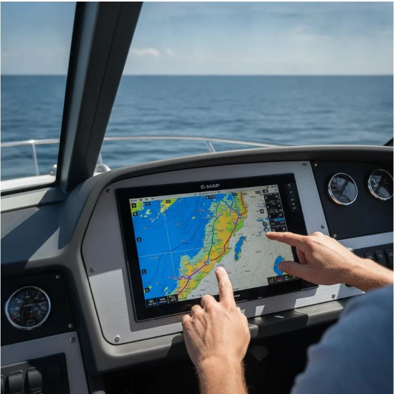 Guide d'utilisation carte marine numérique C-MAP pour traceur