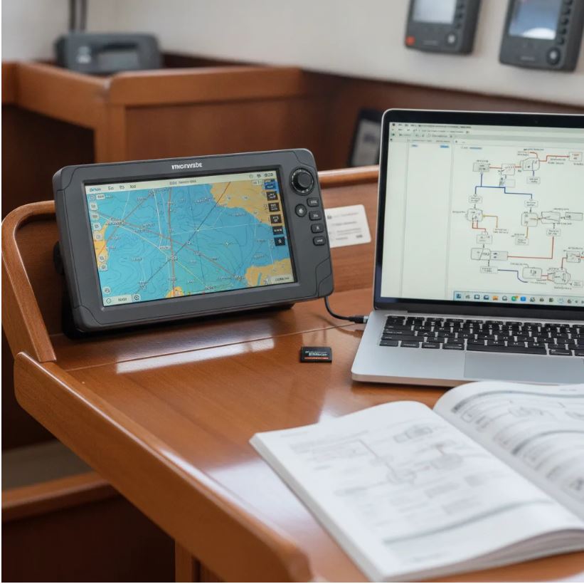 Carte marine numérique Navionics pour traceur et plotter