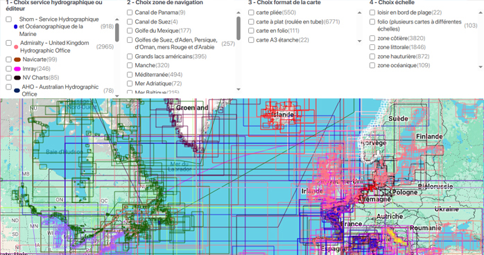 Où acheter une carte marine ? Guide complet pour choisir son vendeur