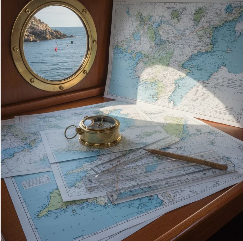 Carte marine Bretagne croisière – quelles cartes emporter. Les conseils d'un expert