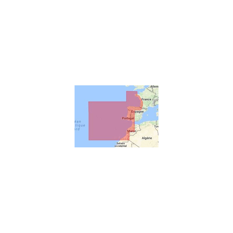 C-map M-EW-M228-MS West European coasts