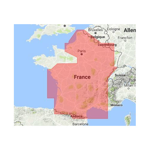C-map M-EW-M225-MS France inland