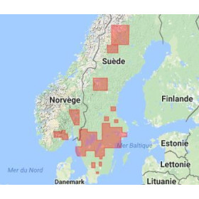 C-map M-EN-M590-MS Scandinavia inland waters