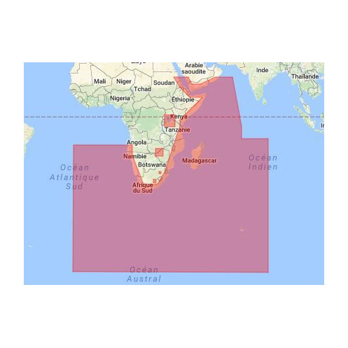 C-map M-AF-M209-MS South - east Africa