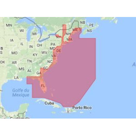 C-map M-NA-M022-MS USA east coast and Bahamas