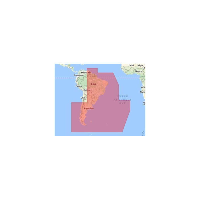 C-map M-SA-M501-MS Gulf of Paria to Cape Horn