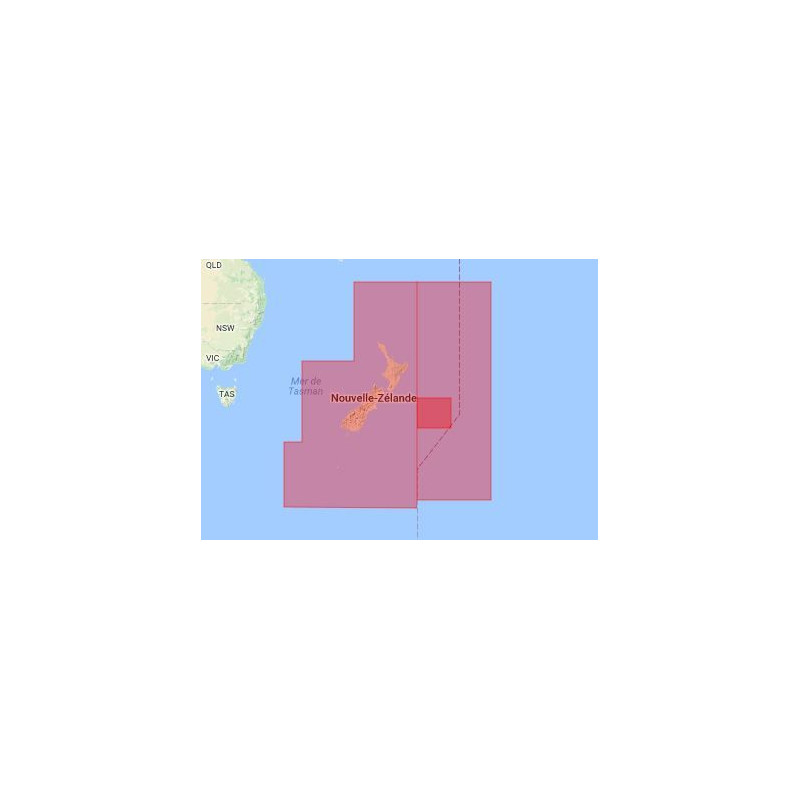 C-map M-AU-M222-MS New Zealand, Chatham island and Kermadec island