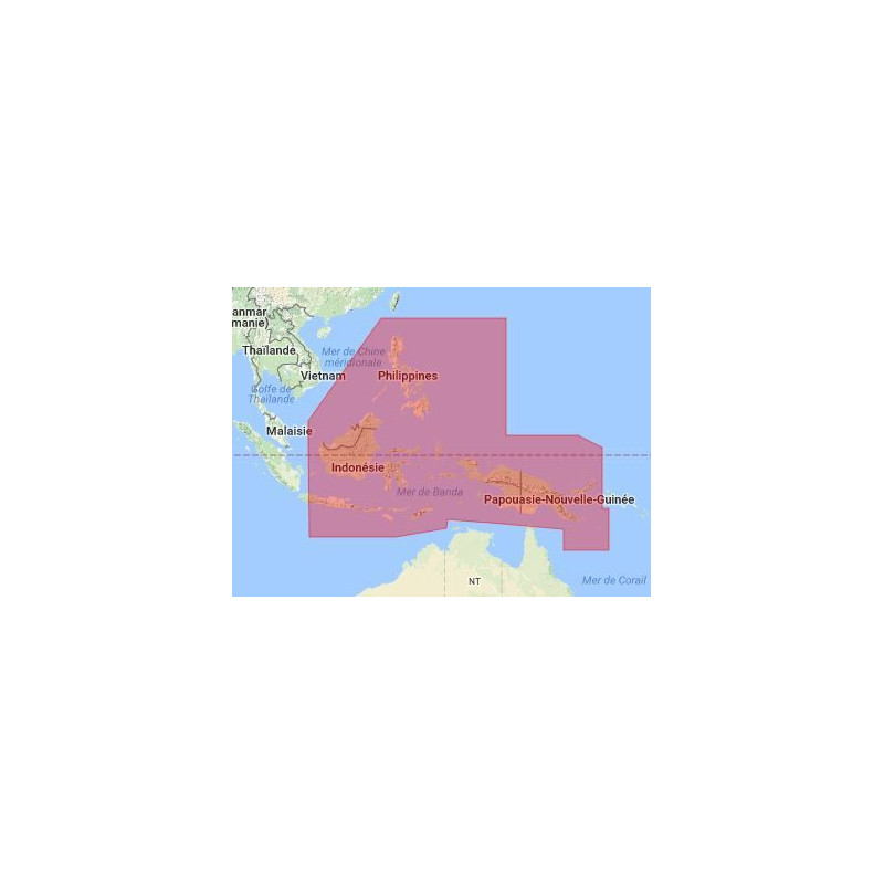 C-map M-AS-M205-MS Philippines, Papua New Guinea, east Indonesia