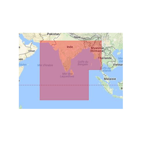 C-map M-IN-M201-MS India, Sri Lanka, Maldives