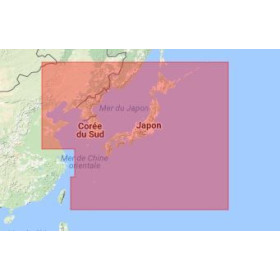 C-map M-AN-M204-MS Japan, and north and south Korea