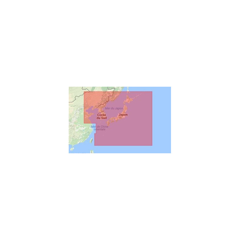 C-map M-AN-M204-MS Japan, and north and south Korea