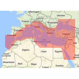 C-map M-EM-M017-MS Mediterranean and Black sea