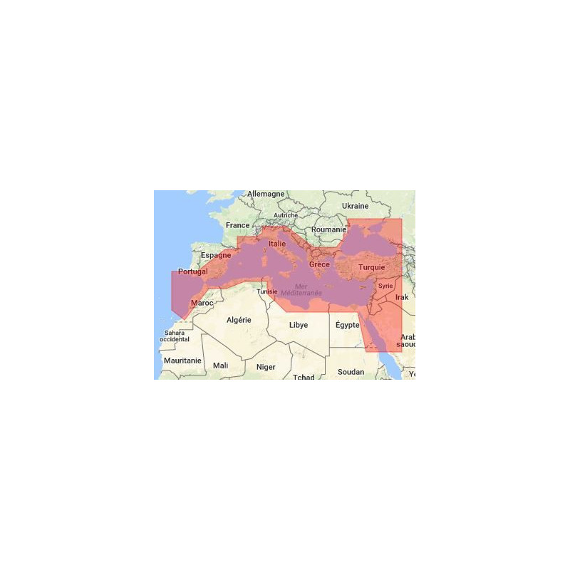 C-map M-EM-M017-MS Mediterranean and Black sea