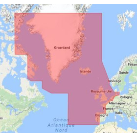 C-map M-EW-M009-MS Atlantic European coasts