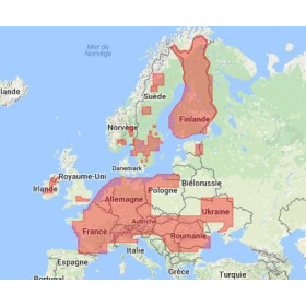 C-map M-EN-M018-MS European inland waters