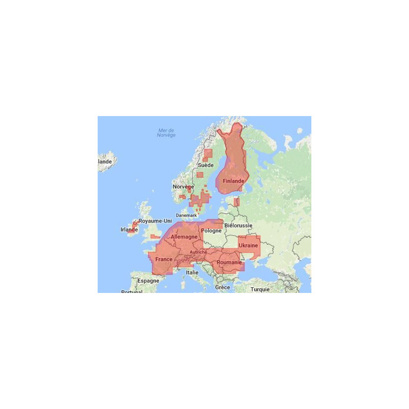 C-map M-EN-M018-MS European inland waters