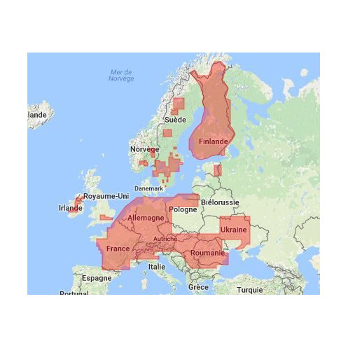 C-map M-EN-M018-MS European inland waters