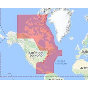 C-map M-NA-M033-MS Atlantique coast, gulf of Mexico and Caribbean