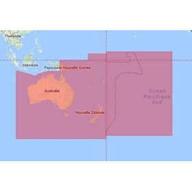 C-map M-AU-M007-MS Australia New Zealand, Papua New Guinea, Vanuatu, New Caledonia, Fiji, French Polynesia