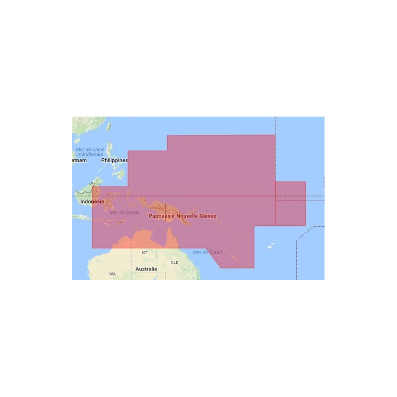 C-map M-AU-M002-MS Micronesia, Papua New Guinea and Solomon's