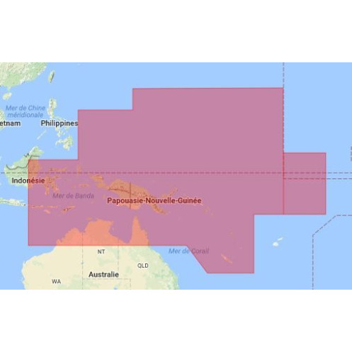C-map M-AU-M002-MS Micronesia, Papua New Guinea and Solomon's