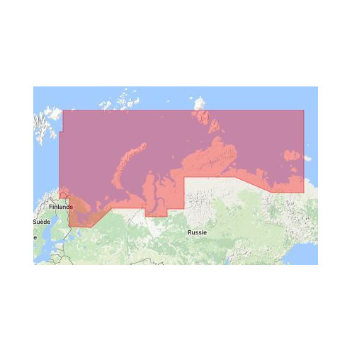 C-map M-RS-M001-MS Russian Federation north west