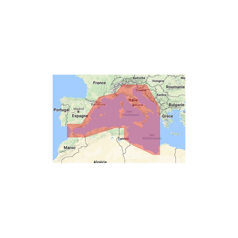 C-map M-EM-M203-MS West Mediterranean coasts