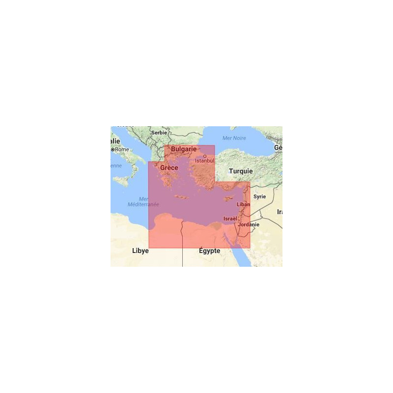 C-map M-EM-M201-MS East Mediterranean coasts