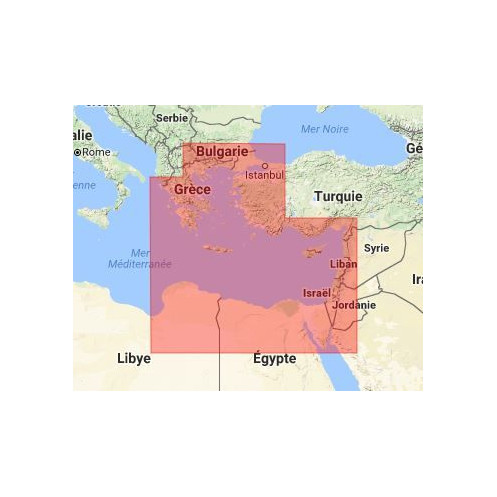 C-map M-EM-M201-MS East Mediterranean coasts