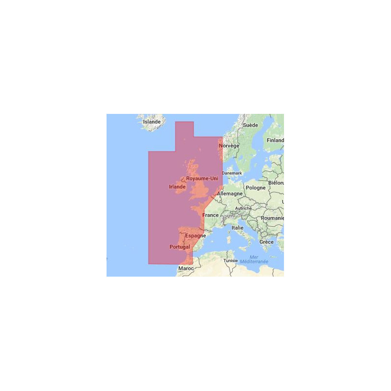 C-map M-EW-M332-MS Western Europe