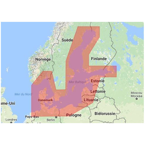 C-map M-EN-M352-MS Northern Europe