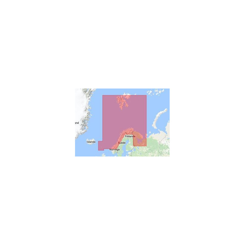 C-map M-EN-M353-MS North Atlantic and Barents sea