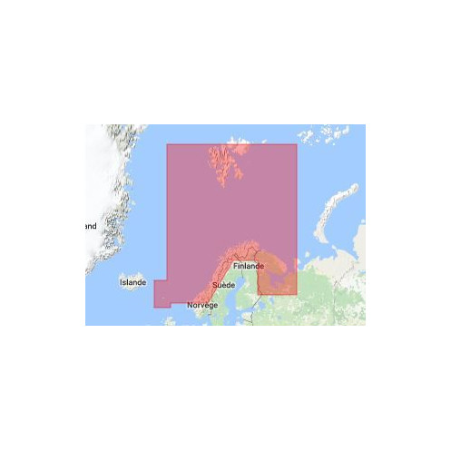 C-map M-EN-M353-MS North Atlantic and Barents sea