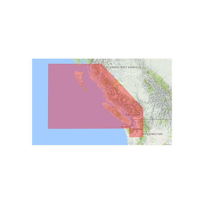 C-map M-NA-M720-MS Juan de Fuca to Dixon entrance
