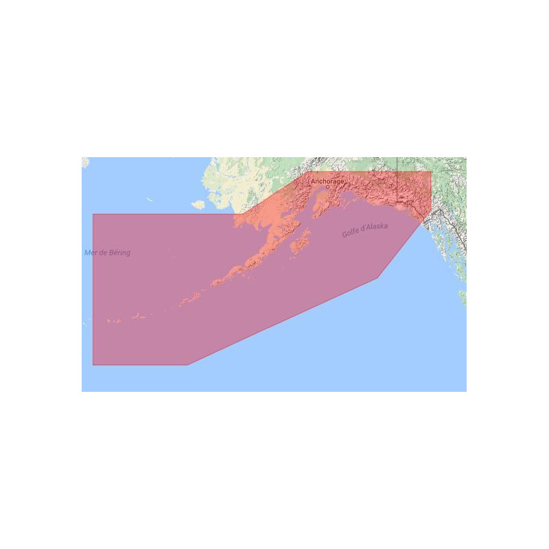 C-map M-NA-M822-MS Yakutat bay to Bristol bay