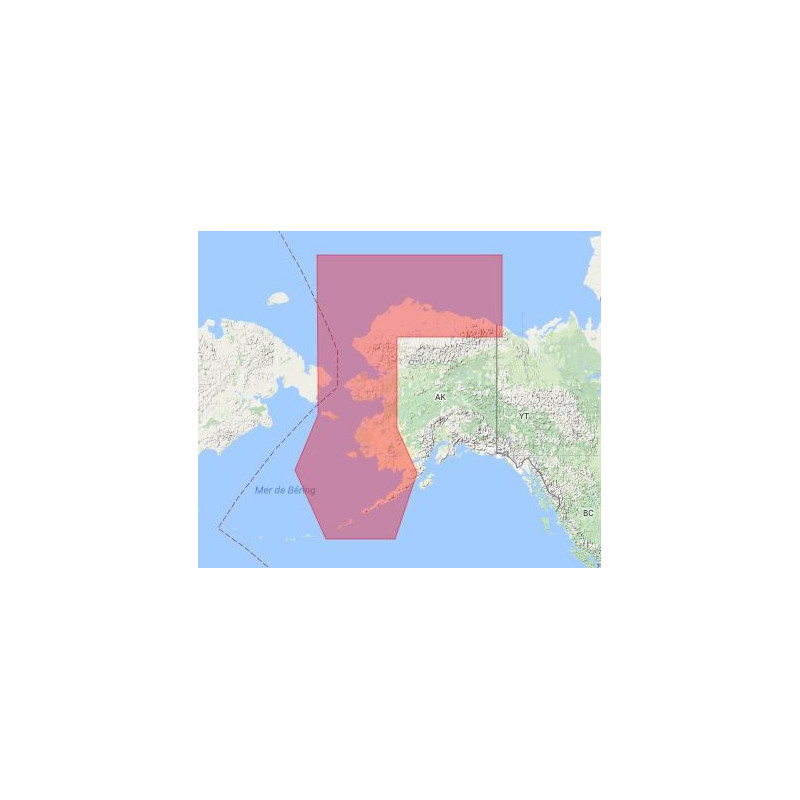 C-map M-NA-M823-MS Bristol bay to Demarcation bay