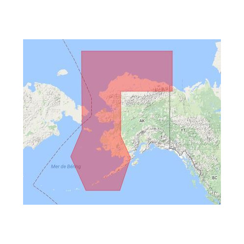 C-map M-NA-M823-MS Bristol bay to Demarcation bay