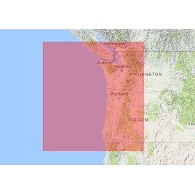 C-map M-NA-M621-MS Cape Blanco to Puget sound