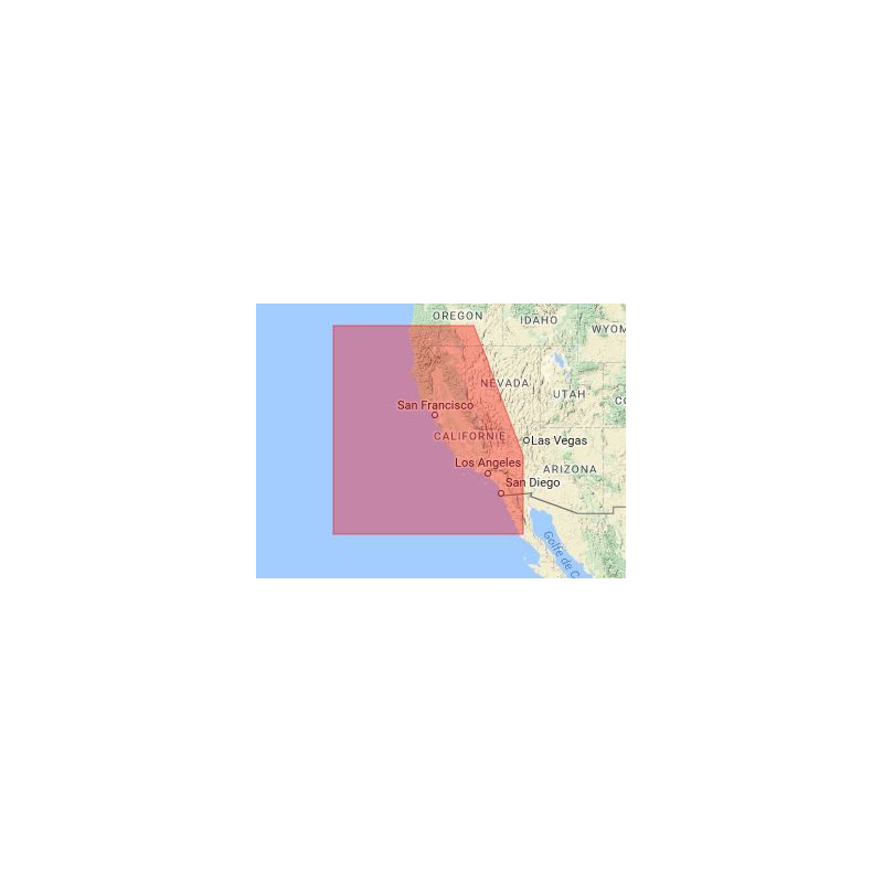 C-map M-NA-M620-MS San Diego to cape Blanco