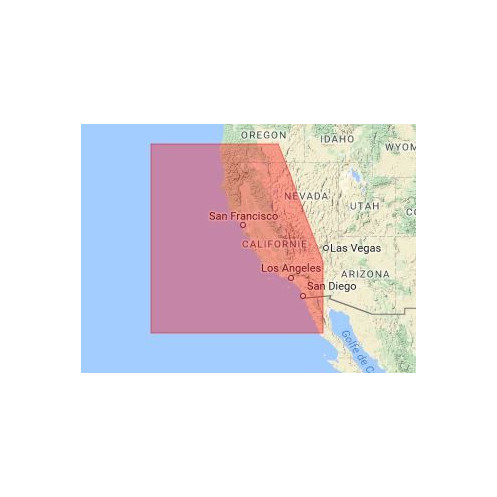 C-map M-NA-M620-MS San Diego to cape Blanco