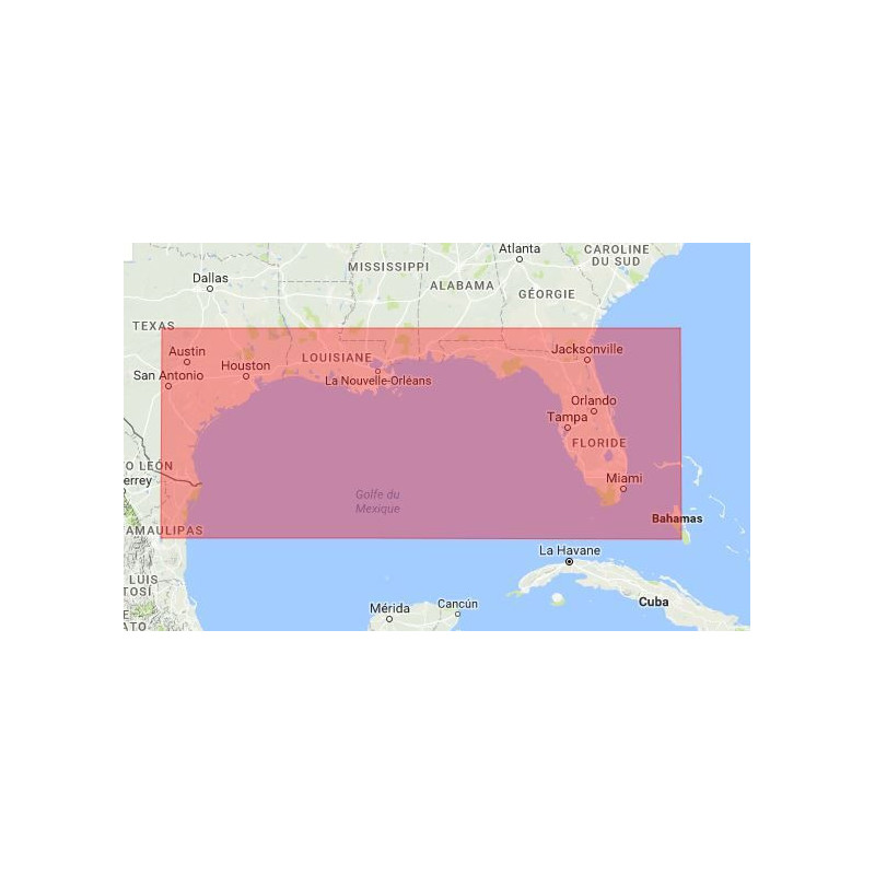 C-map M-NA-M420-MS Gulf of Mexico