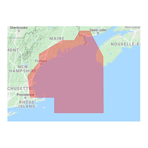 C-map M-NA-M325-MS Gulf of Maine