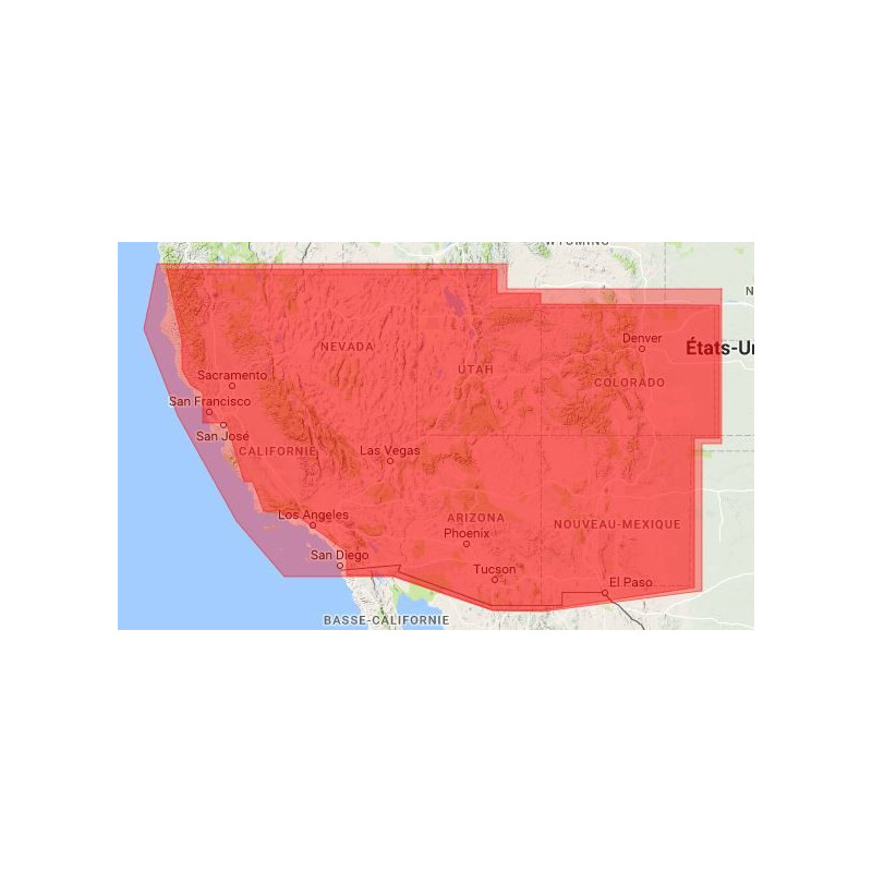 C-map M-NA-M046-MS US lakes: south west