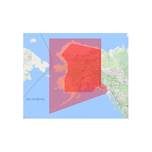 C-map M-NA-M029-MS Alaskan lakes